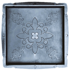 Форма квадрат Азия 1788