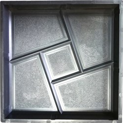 Пластиковая форма квадрат Секада малая, 30*30*4 см 1706
