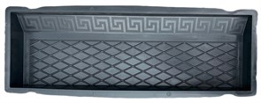 Пластиковая форма бордюр Готика 50*15*5 см 1793